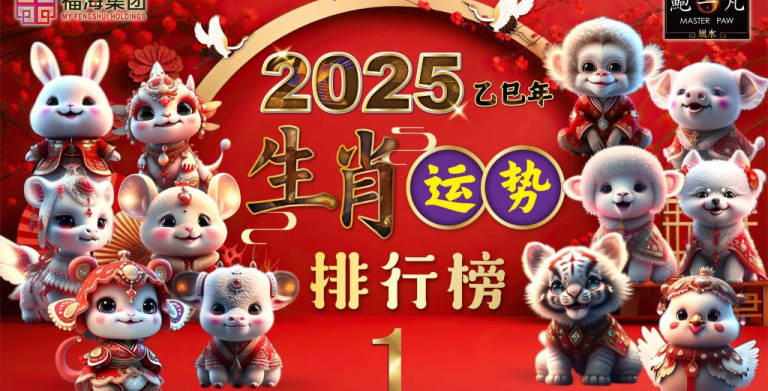 鲍一凡老师 | 2025生肖运势排行榜 Part 1
