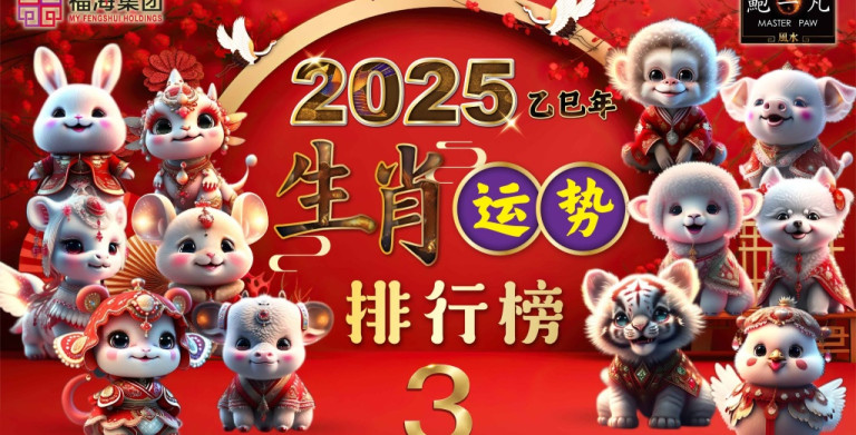鲍一凡老师 | 2025生肖运势排行榜 Part 3
