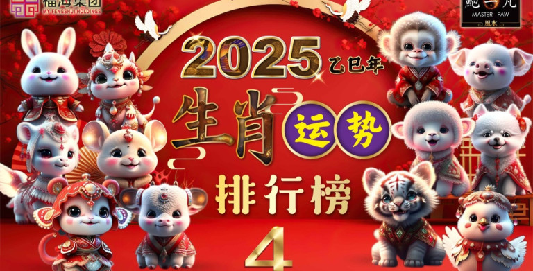 鲍一凡老师 | 2025生肖运势排行榜 Part 4