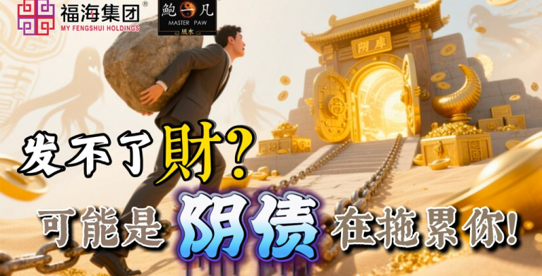 鲍一凡老师 | 发不了财？可能是阴债在拖累你！