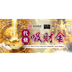 代烧吸财金 Burn On Behalf Of Attract Wealth Joss Paper 代烧吸财金 Burn On Behalf Of Attract Wealth Joss Paper