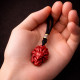 帝王砂九尾狐吊坠 CINNABAR FOX SPIRIT PENDANT 帝王砂九尾狐吊坠 CINNABAR FOX SPIRIT PENDANT