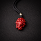 帝王砂九尾狐吊坠 CINNABAR FOX SPIRIT PENDANT 帝王砂九尾狐吊坠 CINNABAR FOX SPIRIT PENDANT