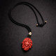帝王砂九尾狐吊坠 CINNABAR FOX SPIRIT PENDANT 帝王砂九尾狐吊坠 CINNABAR FOX SPIRIT PENDANT