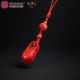 帝王砂贵人鞋  PENDANT OF CHINESE ANCIENT COINS AND SHOES IN CINNABAR