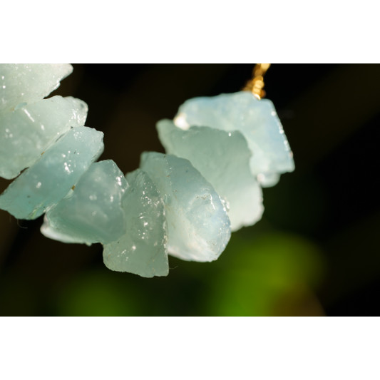 海蓝宝原石吊坠 Aquamarine Original Stone Pendant 海蓝宝原石吊坠 Aquamarine Original Stone Pendant