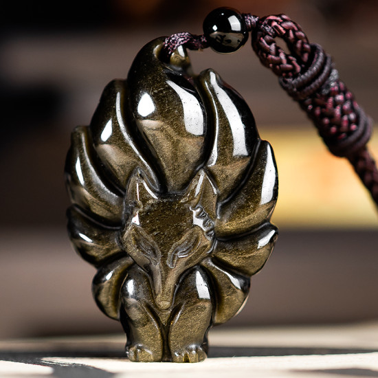 耀眼狐仙吊坠 Nine Tails Fairy Fox Pendant 耀眼狐仙吊坠 Nine Tails Fairy Fox Pendant