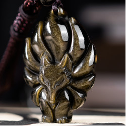 耀眼狐仙吊坠 Nine Tails Fairy Fox Pendant 耀眼狐仙吊坠 Nine Tails Fairy Fox Pendant