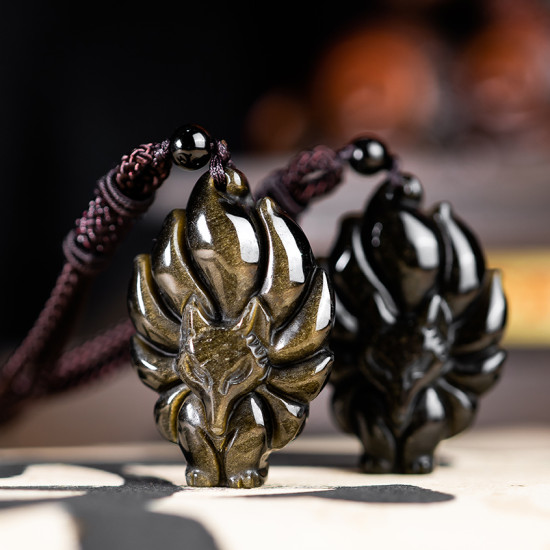 耀眼狐仙吊坠 Nine Tails Fairy Fox Pendant 耀眼狐仙吊坠 Nine Tails Fairy Fox Pendant