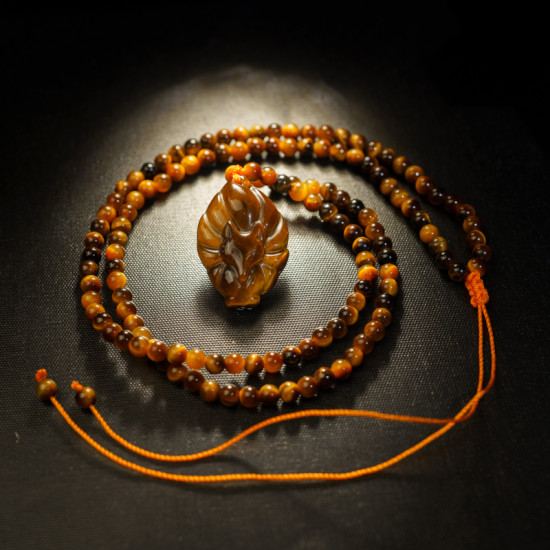 财富狐仙吊坠 Nine Tails Fairy Fox Pendant 财富狐仙吊坠 Nine Tails Fairy Fox Pendant