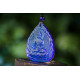 蓝琉璃药师佛吊坠 Blue Glazed Medicine Buddha Pendant 蓝琉璃药师佛吊坠 Blue Glazed Medicine Buddha Pendant