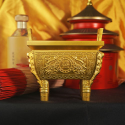 四方纳福黄金盛鼎 Prosperous Golden Cauldron 四方纳福黄金盛鼎 Prosperous Golden Cauldron