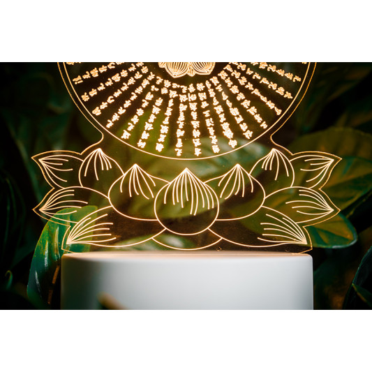 心经佛前灯 The Heart of Prajna Paramita Sutra Lamp 心经佛前灯 The Heart of Prajna Paramita Sutra Lamp