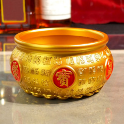 招财纳福聚宝盆 PROSPERITY FORTUNE TREASURE BOWL