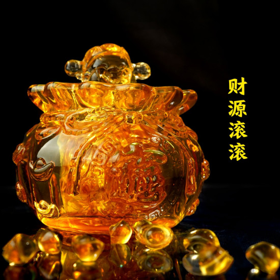 黄金财禄聚宝盆 GOLDEN FORTUNE TREASURE BOWL