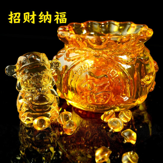 黄金财禄聚宝盆 GOLDEN FORTUNE TREASURE BOWL