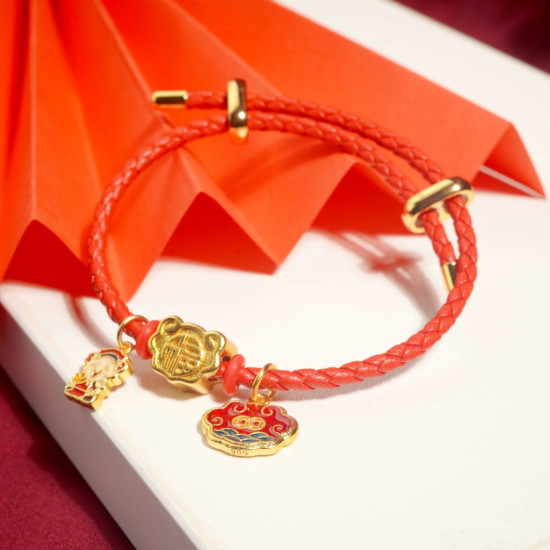 福禄吉祥手绳 Blessing & Prosperity Lucky String 福禄吉祥手绳 Blessing & Prosperity Lucky String