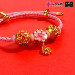 桃花朵朵开手绳 LOVE BLOSSOMS LUCKY STRING