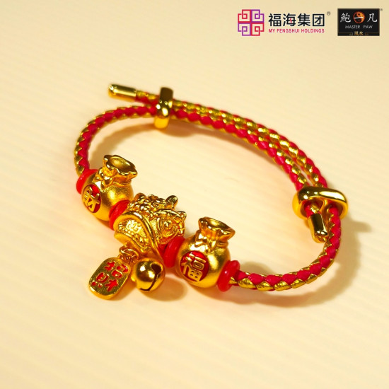 财到福到手绳 WEALTH & BLESSINGS LUCKY STRING 财到福到手绳 WEALTH & BLESSINGS LUCKY STRING