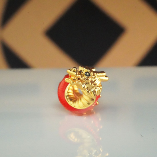 转运红盘龙 Fortune Red Coiling Dragon