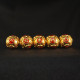 红色八方来财珠 Red Abundance Prosperous Bead