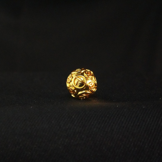 金色八方来财珠 Gold Abundance Prosperous Bead 金色八方来财珠 Gold Abundance Prosperous Bead