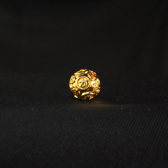 金色八方来财珠 Gold Abundance Prosperous Bead 金色八方来财珠 Gold Abundance Prosperous Bead