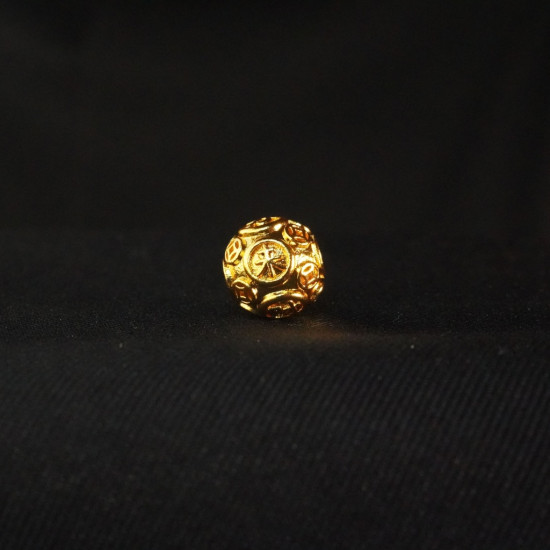 金色八方来财珠 Gold Abundance Prosperous Bead 金色八方来财珠 Gold Abundance Prosperous Bead