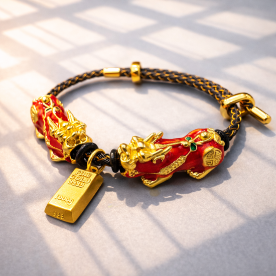 财运亨通手绳 BLESSED WITH PROSPERITY LUCKY STRING 财运亨通手绳 BLESSED WITH PROSPERITY LUCKY STRING