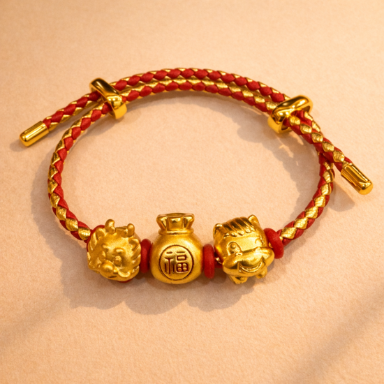 龙马精神手绳 STRONG AND ENERGETIC LUCKY STRING 龙马精神手绳 STRONG AND ENERGETIC LUCKY STRING