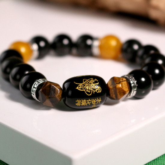 万能化煞手链 Powerful Exorcise Bracelet 12mm 万能化煞手链 Powerful Exorcise Bracelet 12mm