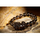 冰种黑曜石貔貅手链 Icy Obsidian Pixiu Bracelet 冰种黑曜石貔貅手链 Icy Obsidian Pixiu Bracelet