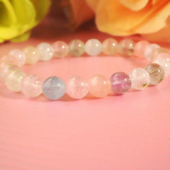 摩根石手链 Morganite Bracelet 摩根石手链 Morganite Bracelet