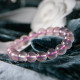 星光粉晶手链 Star Rose Quartz Bracelet 星光粉晶手链 Star Rose Quartz Bracelet