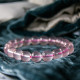 星光粉晶手链 Star Rose Quartz Bracelet 星光粉晶手链 Star Rose Quartz Bracelet