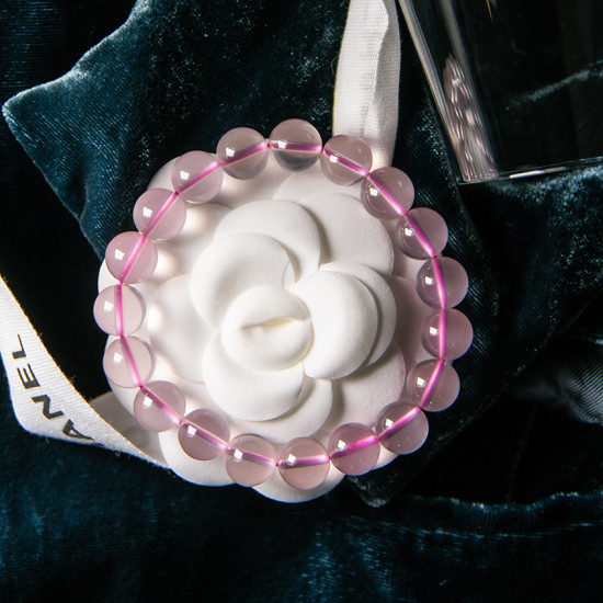 星光粉晶手链 Star Rose Quartz Bracelet 星光粉晶手链 Star Rose Quartz Bracelet