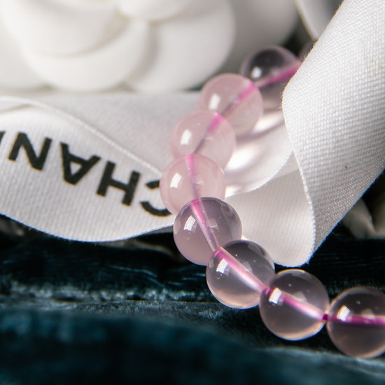 星光粉晶手链 Star Rose Quartz Bracelet 星光粉晶手链 Star Rose Quartz Bracelet
