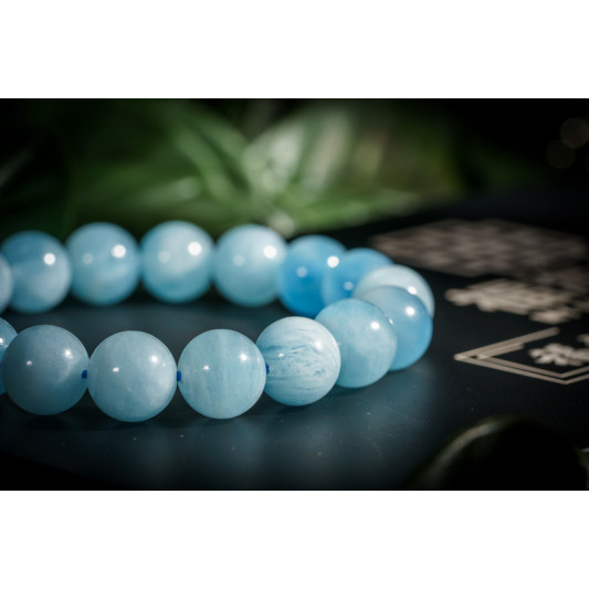 海蓝宝手链 Aquamarine Bracelet 海蓝宝手链 Aquamarine Bracelet