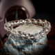 白水晶手链 ( 切面128 ) Clear Quartz Bracelet (Cut 128 Facets) 白水晶手链 ( 切面128 ) Clear Quartz Bracelet (Cut 128 Facets)