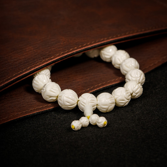 砗磲莲花手链 12mm 砗磲莲花手链 12mm