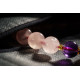 粉紫 + 蜜蜡手链 Rose Quartz + Beeswax Bracelet 粉紫 + 蜜蜡手链 Rose Quartz + Beeswax Bracelet