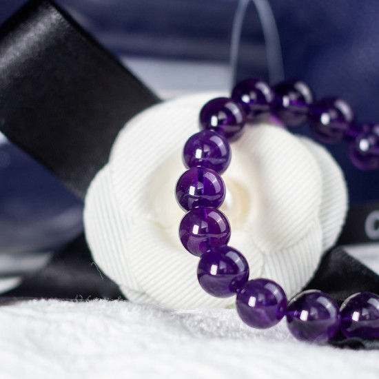 紫水晶手链 Amethyst Bracelet 紫水晶手链 Amethyst Bracelet