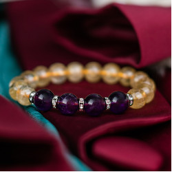 紫缘石手链 Stone of Serendipity 紫缘石手链 Stone of Serendipity