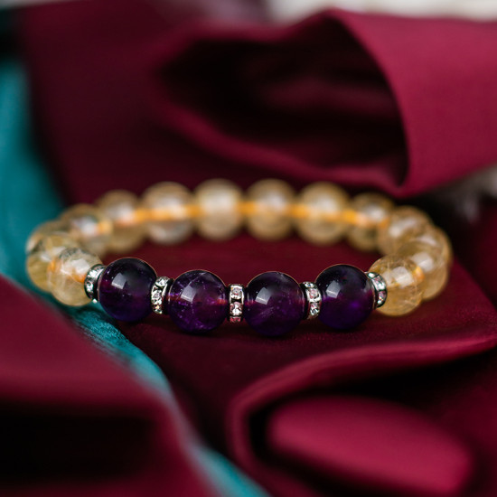 紫缘石手链 Stone of Serendipity 紫缘石手链 Stone of Serendipity