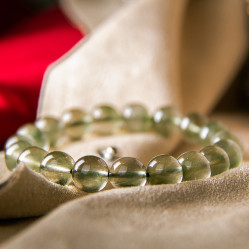 绿发晶手链 Green Rutilated Quartz Bracelet 绿发晶手链 Green Rutilated Quartz Bracelet