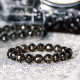 茶水晶手链 ( 切面128 ) Smoky Quartz Bracelet ( Cut 128 Facets ) 茶水晶手链 ( 切面128 ) Smoky Quartz Bracelet ( Cut 128 Facets )