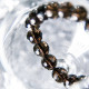 茶水晶手链 ( 切面128 ) Smoky Quartz Bracelet ( Cut 128 Facets ) 茶水晶手链 ( 切面128 ) Smoky Quartz Bracelet ( Cut 128 Facets )