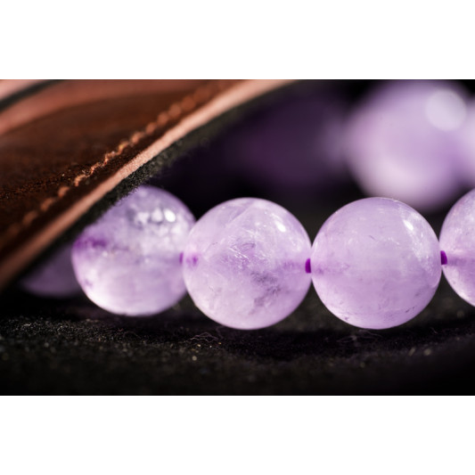 薰衣草紫晶手链 Lavender Amethyst Bracelet 薰衣草紫晶手链 Lavender Amethyst Bracelet