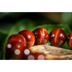 红虎眼石手链 Red Tigerite Bracelet 红虎眼石手链 Red Tigerite Bracelet