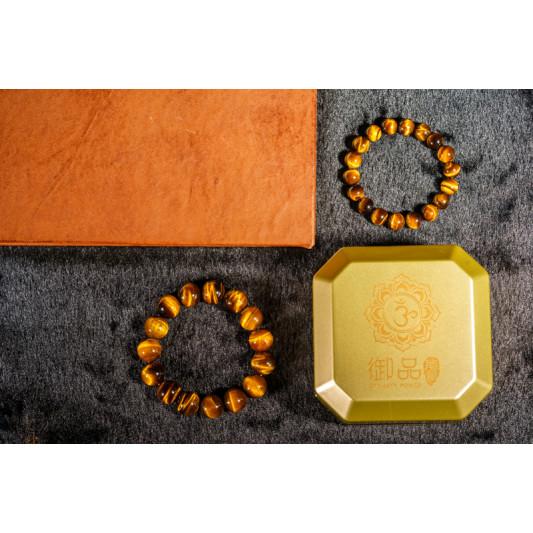 黄虎眼石手链 Yellow Tigerite Bracelet 黄虎眼石手链 Yellow Tigerite Bracelet